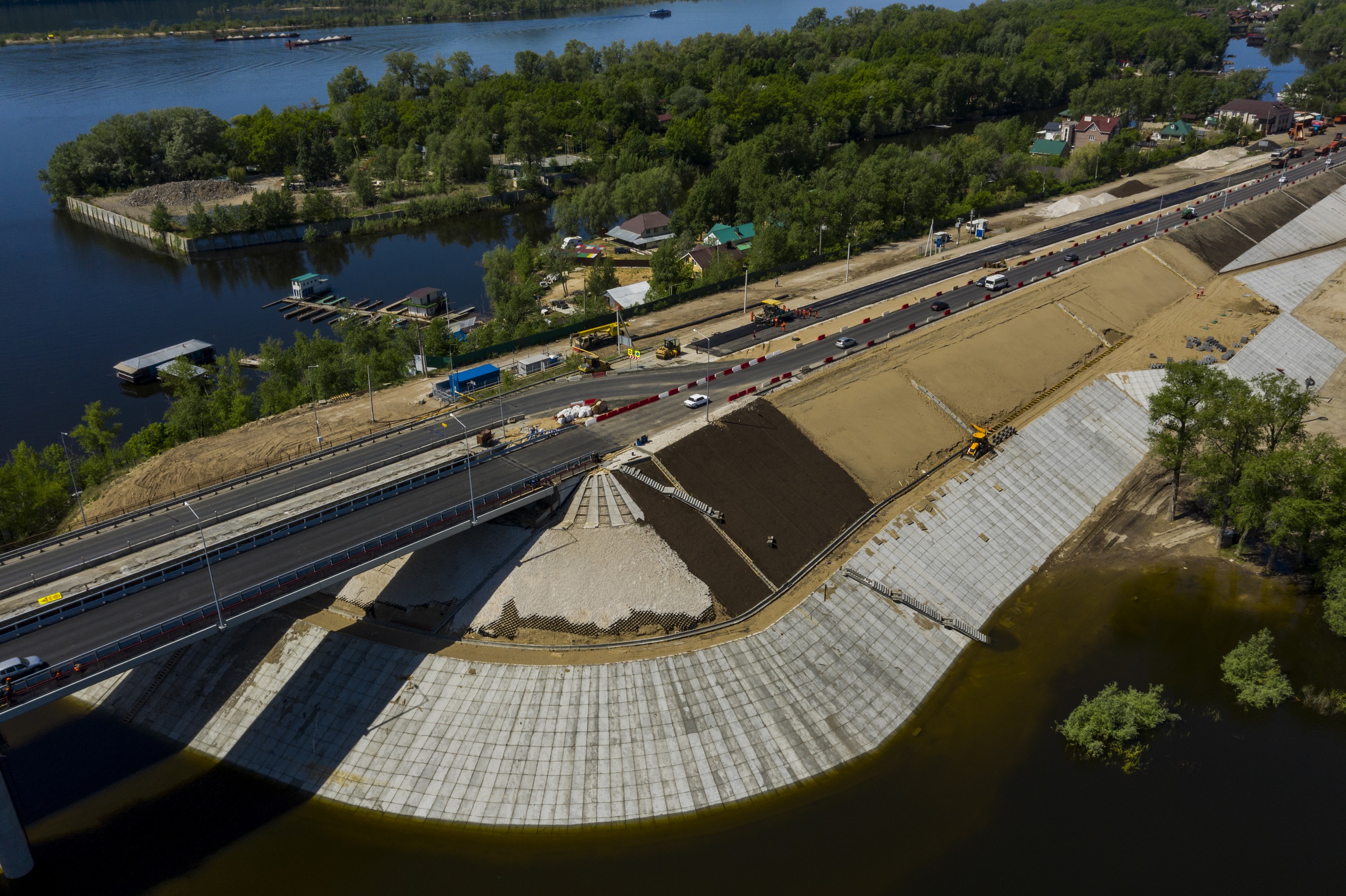 Мост через реку самара